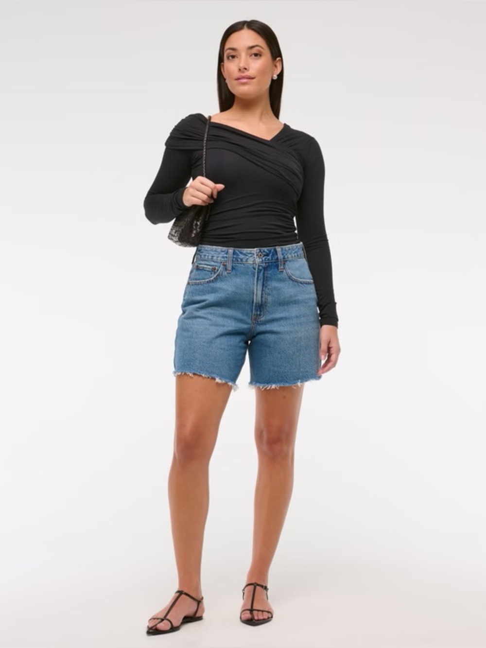 Abercrombie The Loose Short High Rise Curvy